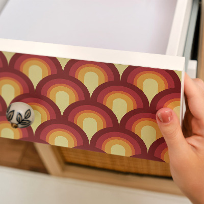 Decoratiefolie Retro patroon