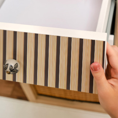 Decoratiefolie Beige strepen