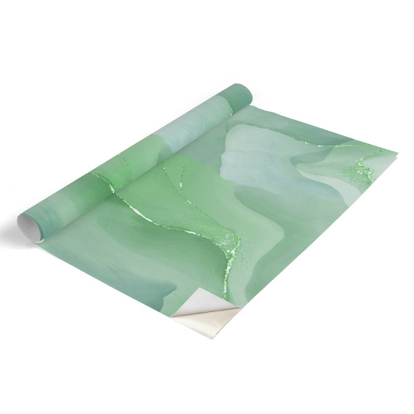 Wrapfolie keuken Groene abstractie