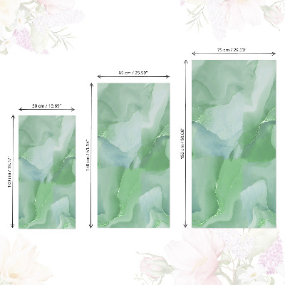 Wrapfolie keuken Groene abstractie