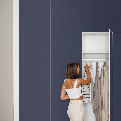 Wrapfolie keuken Donker marineblauw