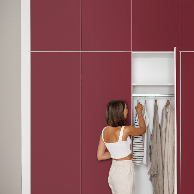 Meubel wrap folie Levendig bordeauxrood