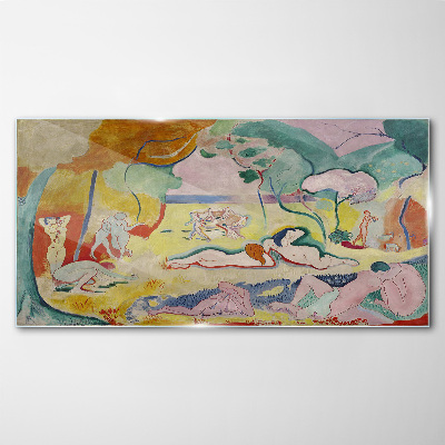 Foto op glas Zomerdromen in kleuren