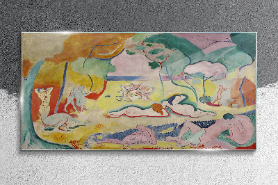 Foto op glas Zomerdromen in kleuren