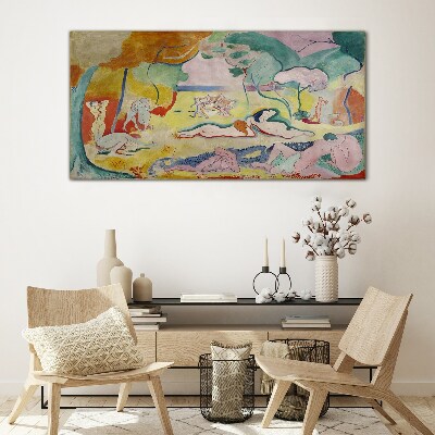 Foto op glas Zomerdromen in kleuren