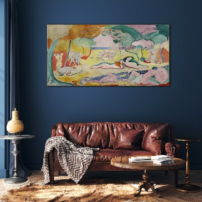 Foto op glas Zomerdromen in kleuren