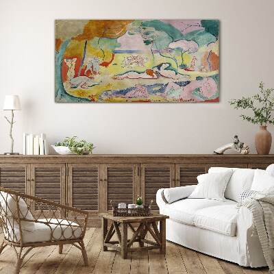 Foto op glas Zomerdromen in kleuren