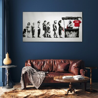 Glas foto Banksy Festival