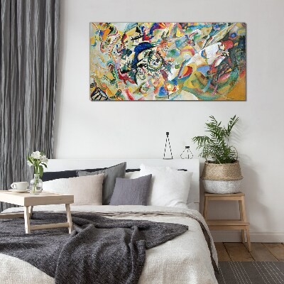 Schilderij op glas Compositie VII Kandinsky
