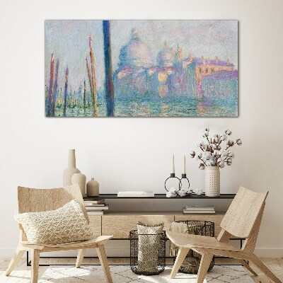 Foto op glas Venetië in de ochtend