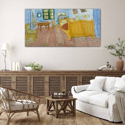 Foto op glas Slaapkamer in Arles