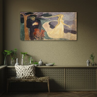 Foto op glas Liefde en verlangen