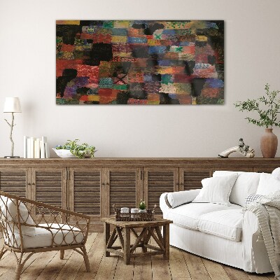 Foto op glas Kleurrijke mozaïeken