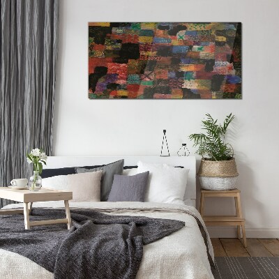 Foto op glas Kleurrijke mozaïeken