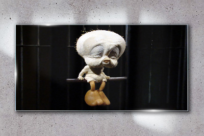 Schilderij op glas Bevroren in de tijd