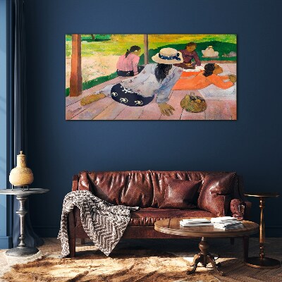 Glas foto Ontspan in de tropen