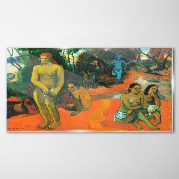 Schilderij op glas Te Pape Schip Schip Paul Gauguin