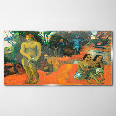 Schilderij op glas Te Pape Schip Schip Paul Gauguin