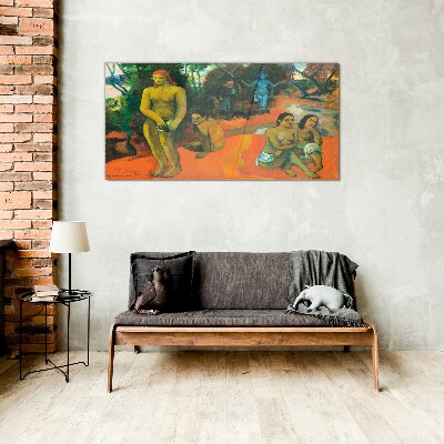 Schilderij op glas Te Pape Schip Schip Paul Gauguin