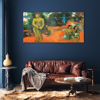 Schilderij op glas Te Pape Schip Schip Paul Gauguin