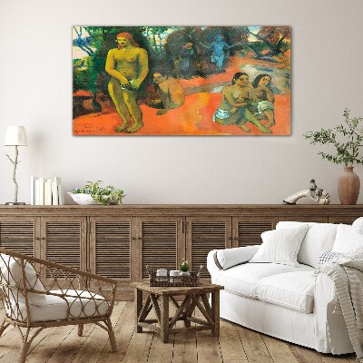 Schilderij op glas Te Pape Schip Schip Paul Gauguin