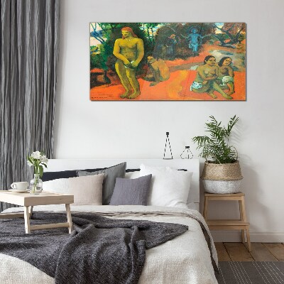 Schilderij op glas Te Pape Schip Schip Paul Gauguin