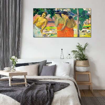 Glas foto Tropische schoonheid