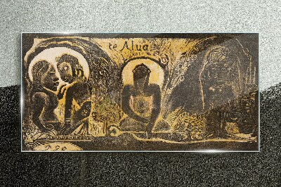 Glas foto Liefde en spiritualiteit in de kunst