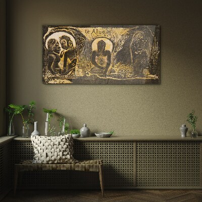 Glas foto Liefde en spiritualiteit in de kunst