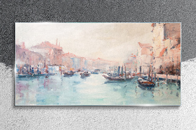 Glas foto Venetiaanse ochtenden