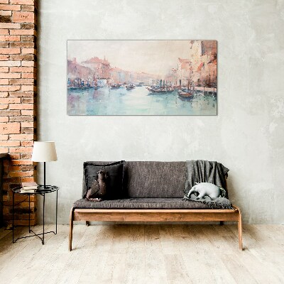 Glas foto Venetiaanse ochtenden