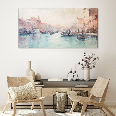 Glas foto Venetiaanse ochtenden