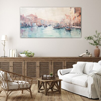 Glas foto Venetiaanse ochtenden