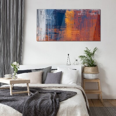 Glas foto Dynamische tinten van abstractie