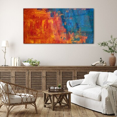 Glas foto Zonsondergangkleuren