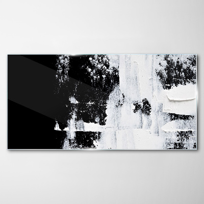 Schilderij op glas Zwart-wit contrast