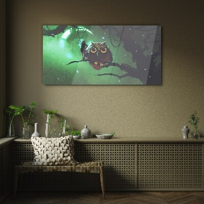 Glas foto Groene Nacht-toespraak