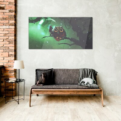 Glas foto Groene Nacht-toespraak