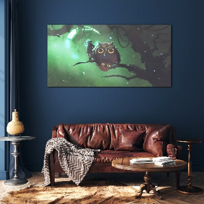 Glas foto Groene Nacht-toespraak