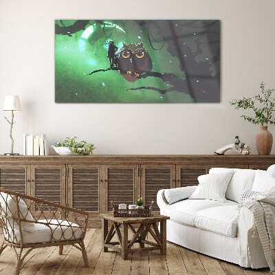 Glas foto Groene Nacht-toespraak