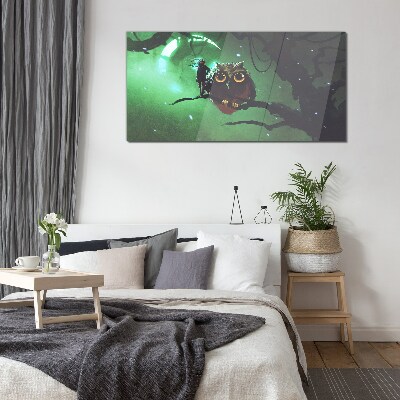 Glas foto Groene Nacht-toespraak