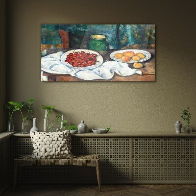 Schilderij op glas Stilleven met fruit