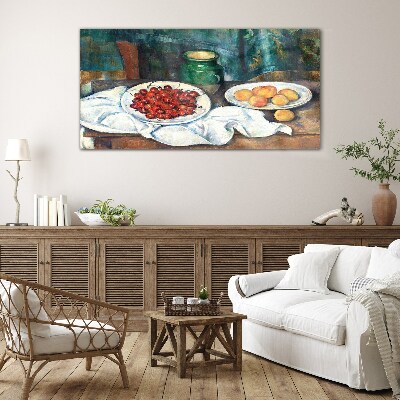 Schilderij op glas Stilleven met fruit