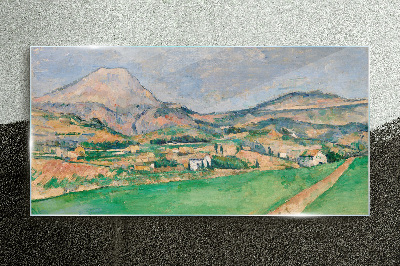 Glas foto Berglandschap