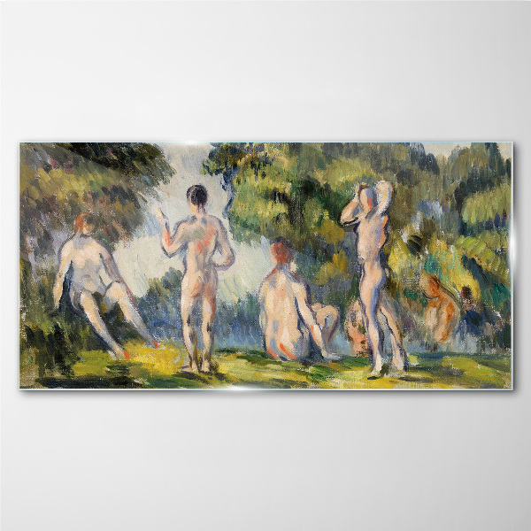 Glas foto Zomerbijeenkomst in de natuur