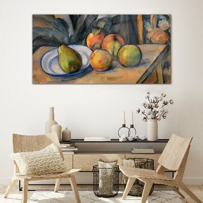 Glas foto Stilleven met fruit