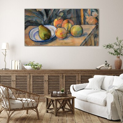 Glas foto Stilleven met fruit