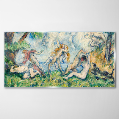 Schilderij op glas Een scène uit de mythologie