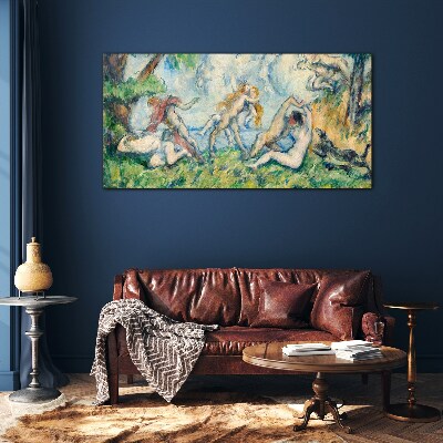 Schilderij op glas Een scène uit de mythologie