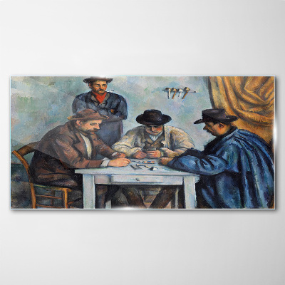 Foto op glas Kaartspel